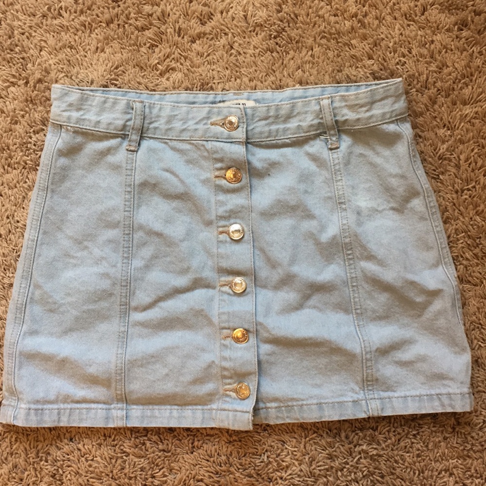 NWOT forever 21 denim mini skirt